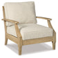 Clare View Outdoor Loveseat and 2 Lounge Chairs with Coffee Table and 2 End Tables