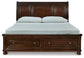 Robbinsdale  Sleigh Bed With Storage