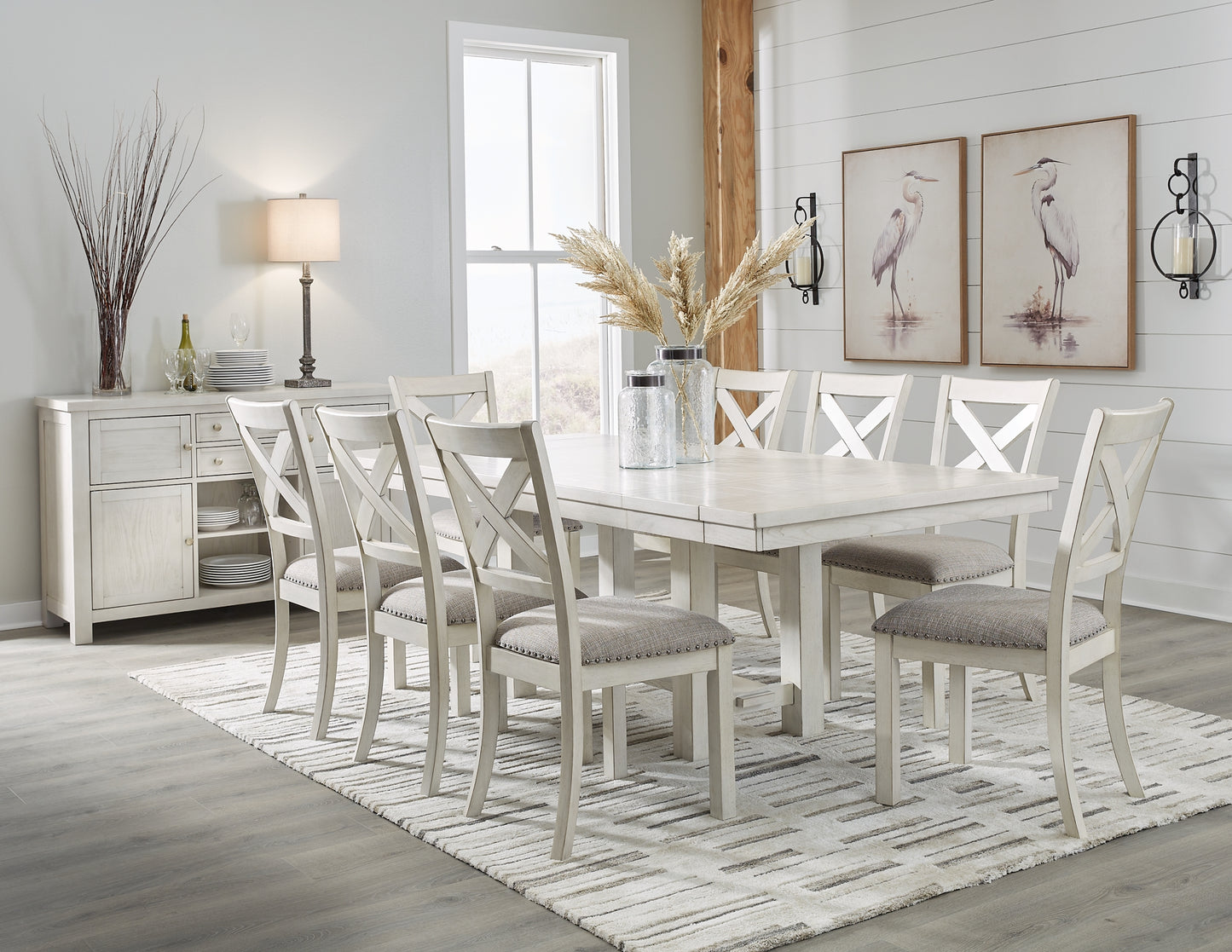 Robbinsdale Dining Table and 8 Chairs