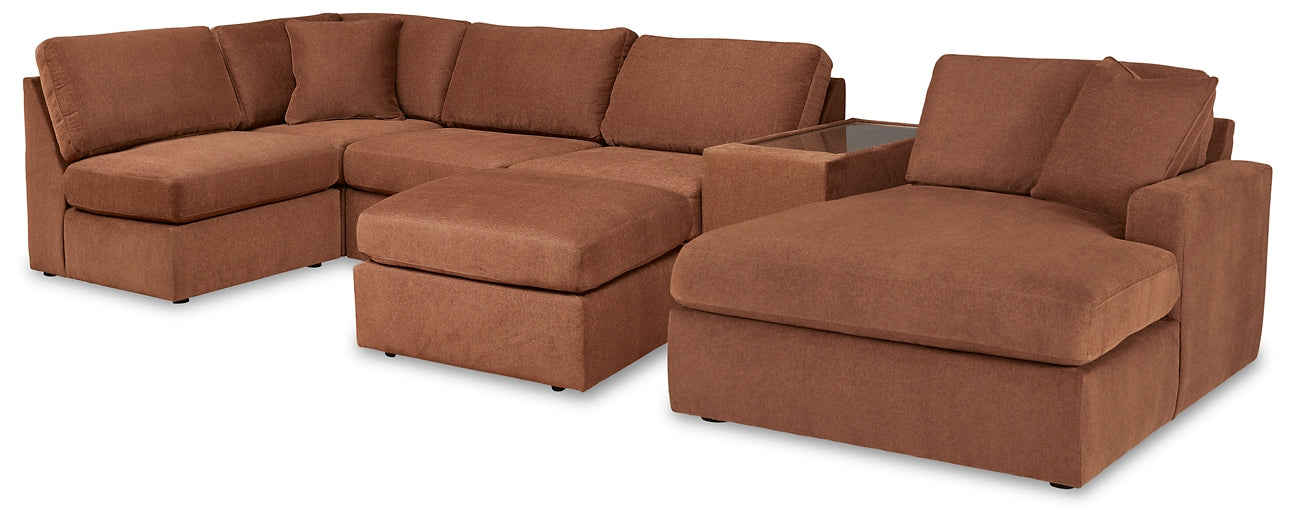 Modmax 6-Piece Sectional with Ottoman