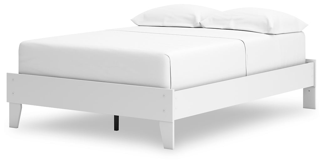 Hallityn Full Platform Bed with 2 Nightstands