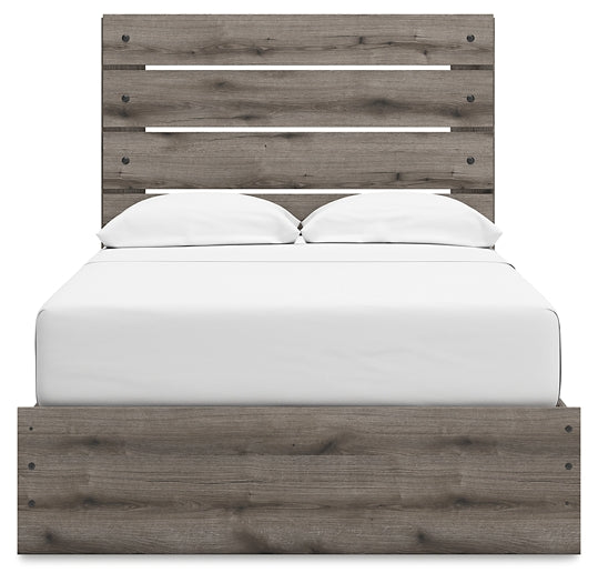 Graystorm Full Panel Bed with Storage