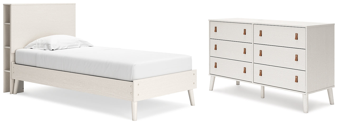 Aprilyn Twin Bookcase Bed with Dresser