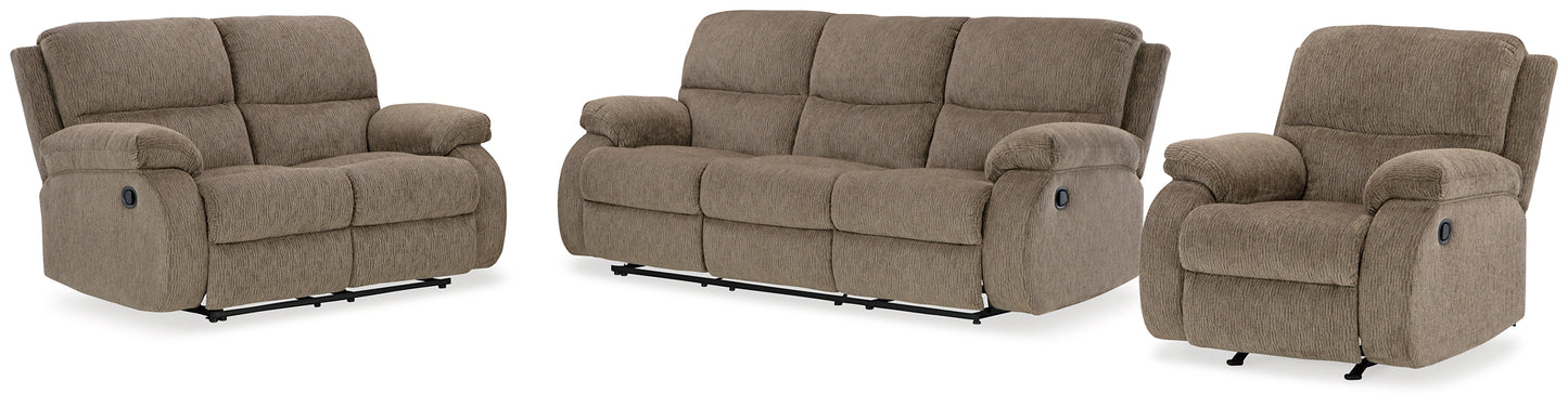 Scranto Sofa, Loveseat and Recliner